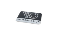 3D Klistermärke Dekal Logga 6st Maxton Design